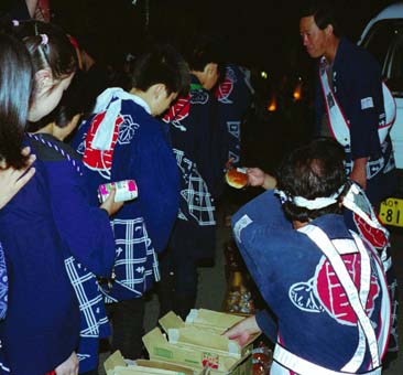 平成15年度（2003年）広沢町凧揚会ひ組 子供練り