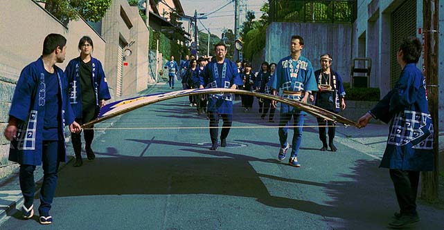 平成16年度（2004年）広沢町凧揚会ひ組 準備風景