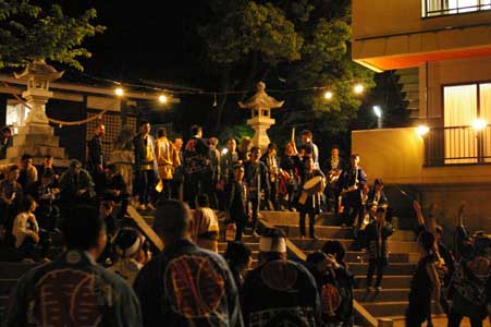 平成17年度（2005年）広沢町凧揚会ひ組 前夜祭