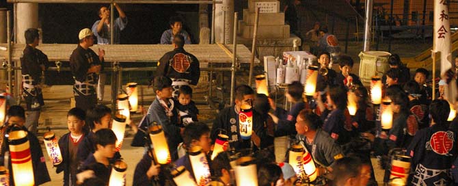 平成18年度（2006年）広沢町凧揚会ひ組 子供練り