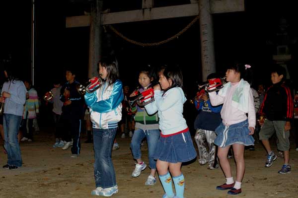 平成18年度（2006年）広沢町凧揚会ひ組 準備風景