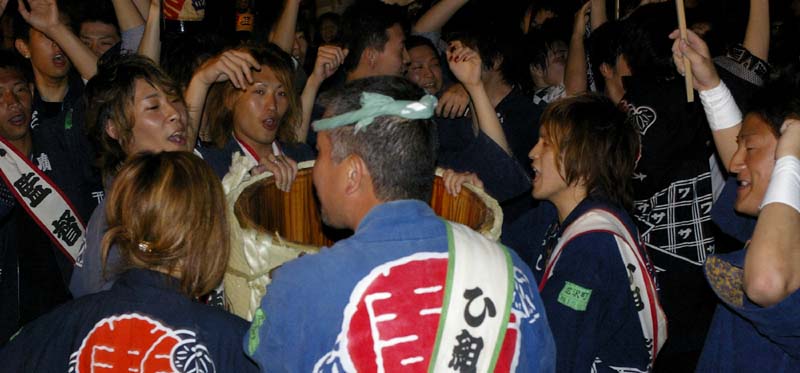 平成19年度（2007年）広沢町凧揚会ひ組 大人練り