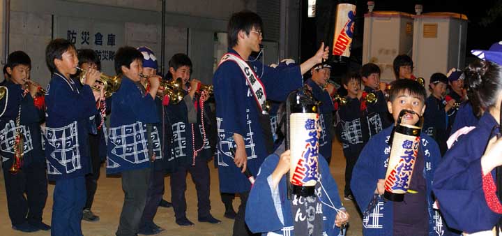 平成20年度（2008年）広沢町凧揚会ひ組 子供練り