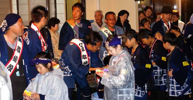 平成20年度（2008年）広沢町凧揚会ひ組 子供練り