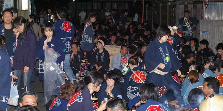 平成21年度(2009年)広沢町凧揚会ひ組 大人練り