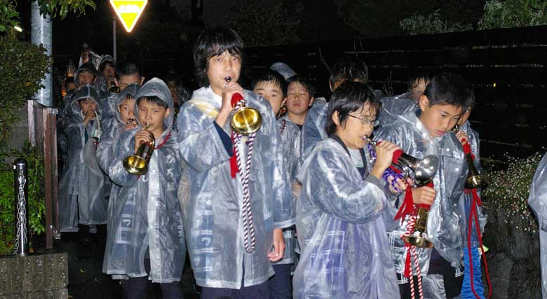 平成21年度(2009年)広沢町凧揚会ひ組 子供練り