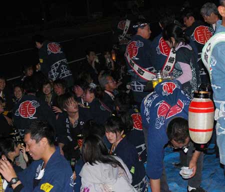 平成22年度（2010年）広沢町凧揚会ひ組 大人練り