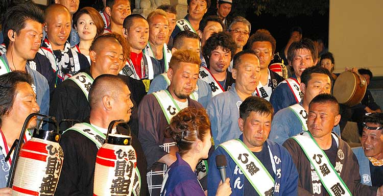 平成22年度（2010年）広沢町凧揚会ひ組 大人練り