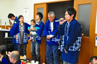 平成24年度（2012年）広沢町凧揚会ひ組 会所開き