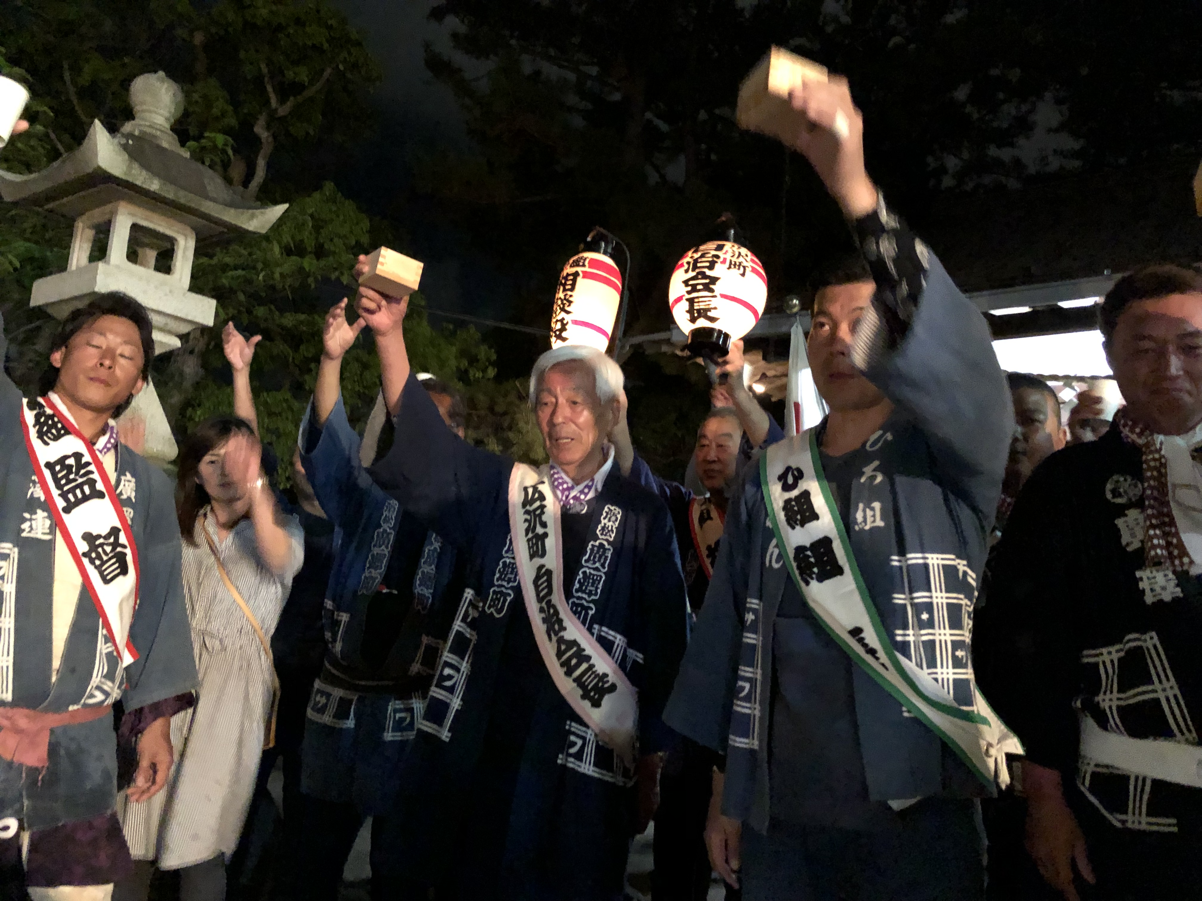 令和元年（2019年）浜松まつり 広沢町凧揚会ひ組