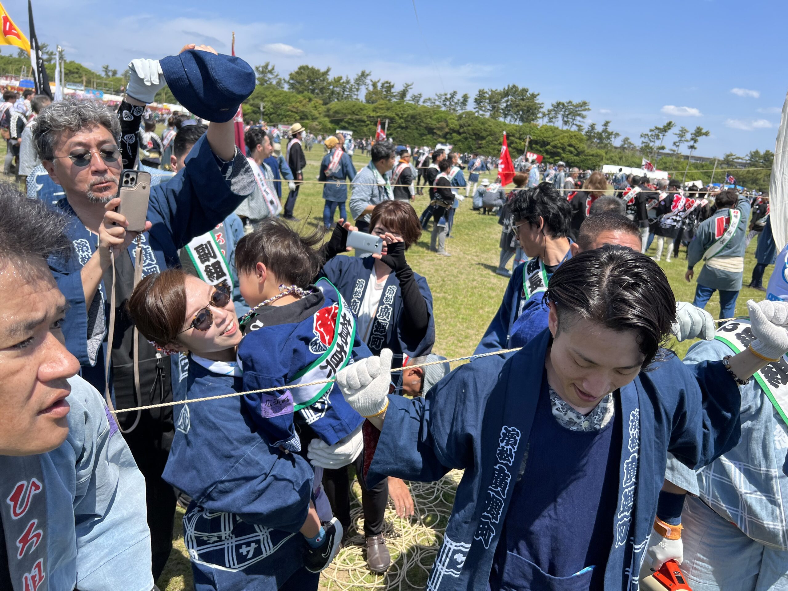 令和5年度（2023年）浜松まつり 広沢町凧揚会ひ組