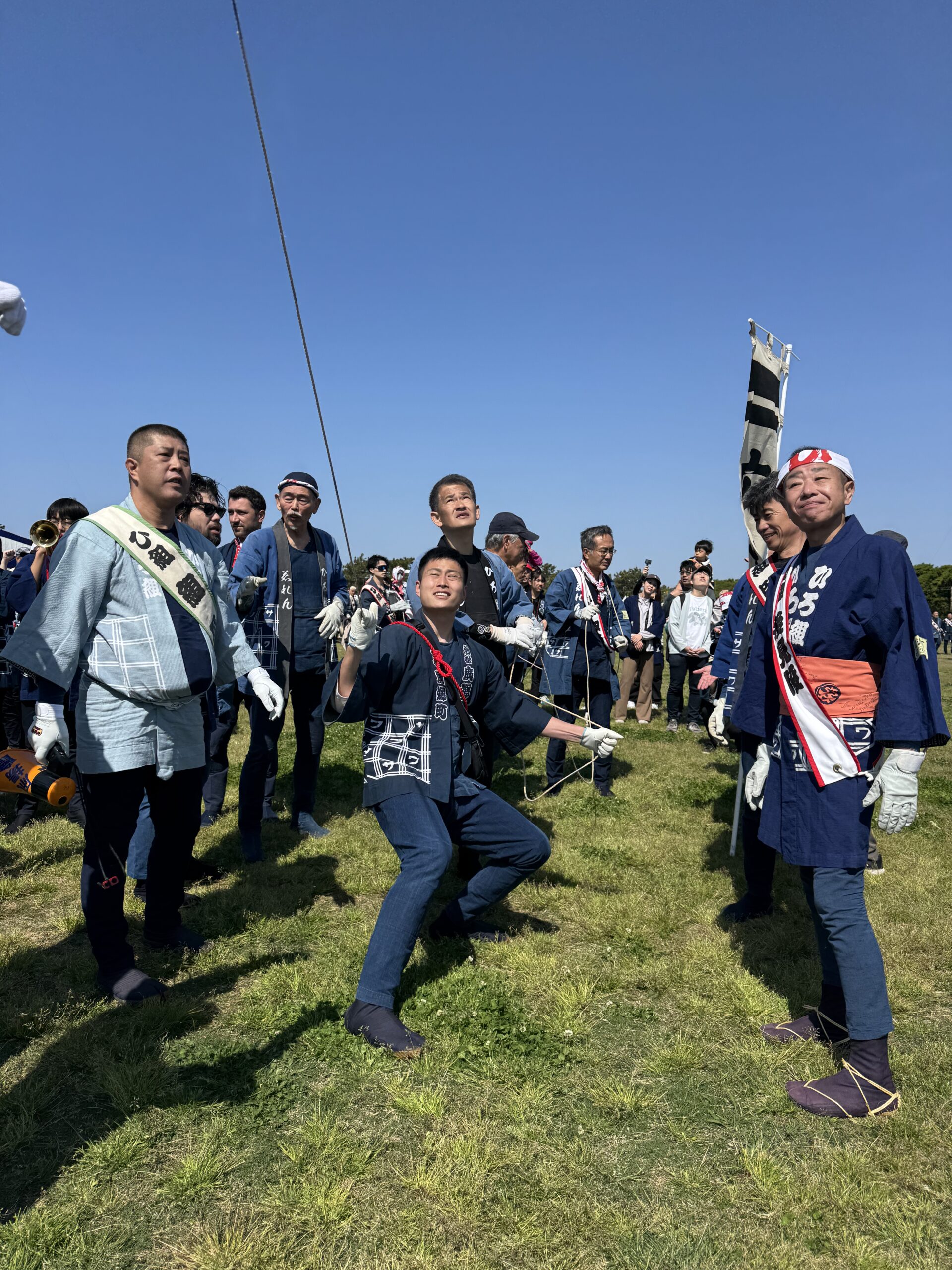 令和7年（2025年）浜松まつり 広沢町凧揚会ひ組